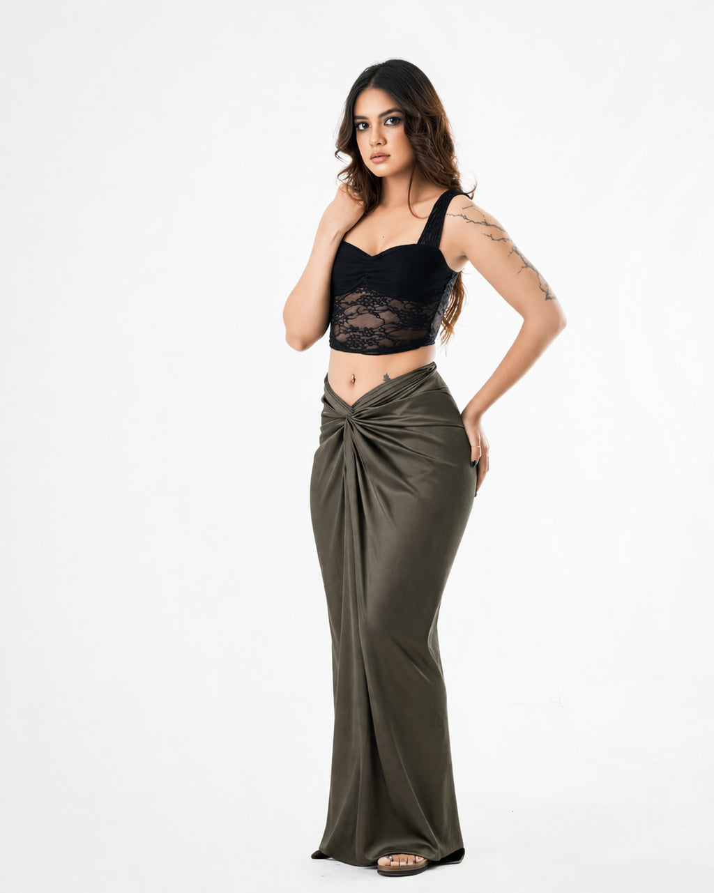 Draped Skirt