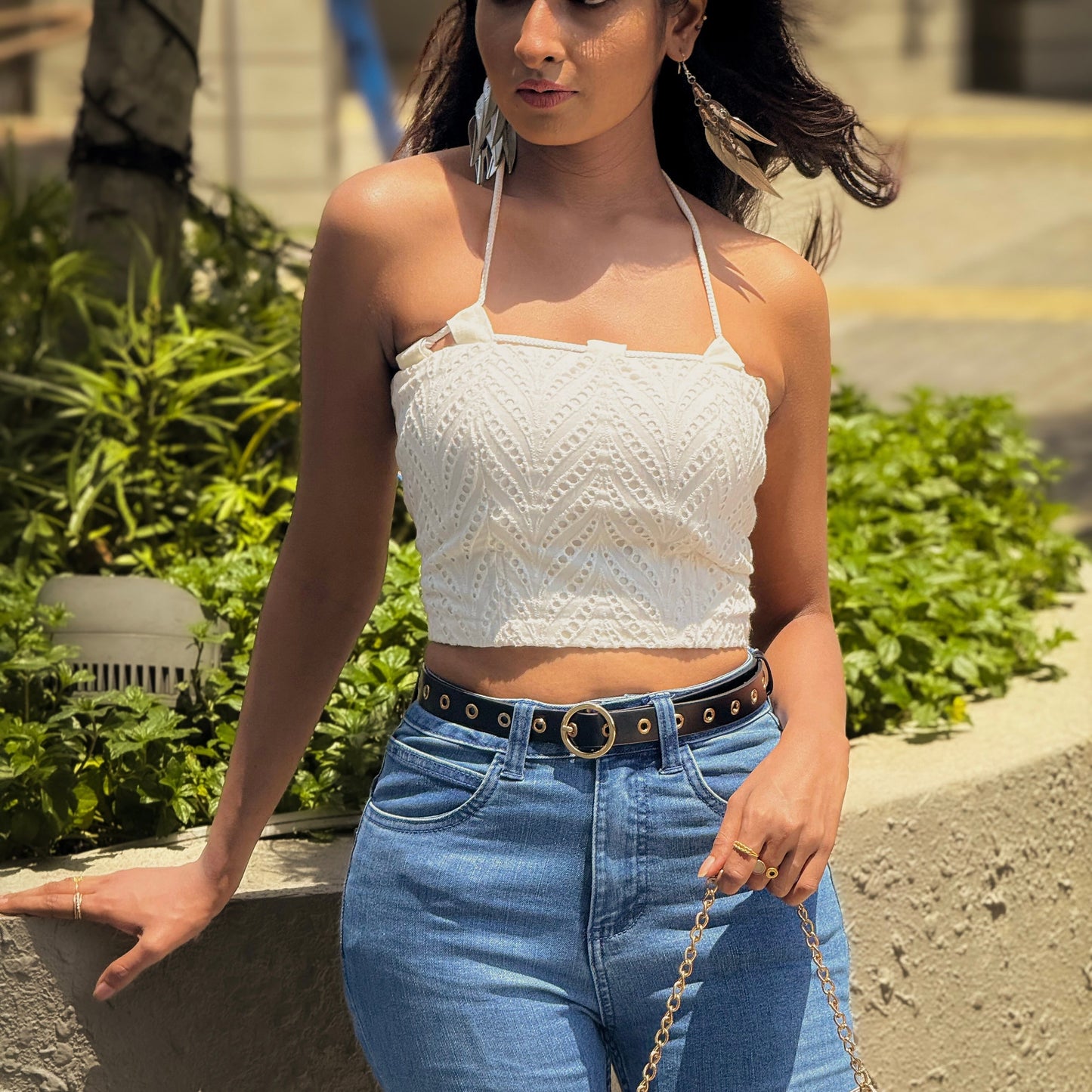 SIARA - Cutlon crop-top