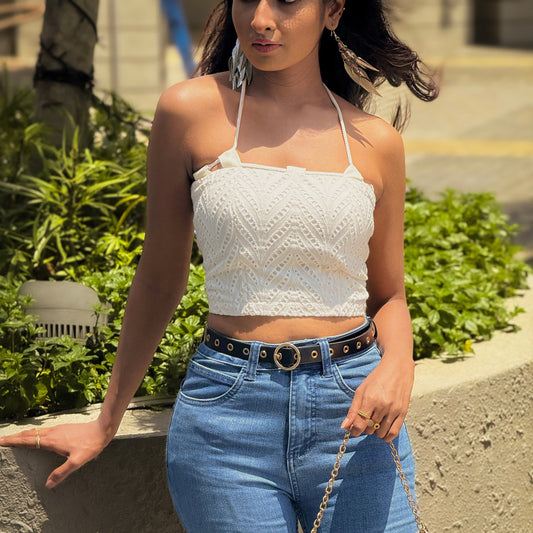 SIARA - Cutlon crop-top