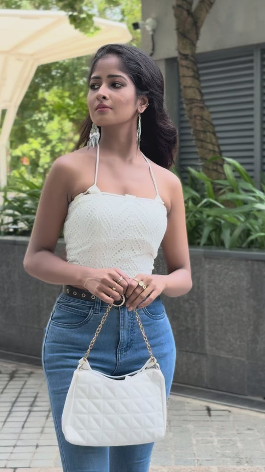 SIARA - Cutlon crop-top